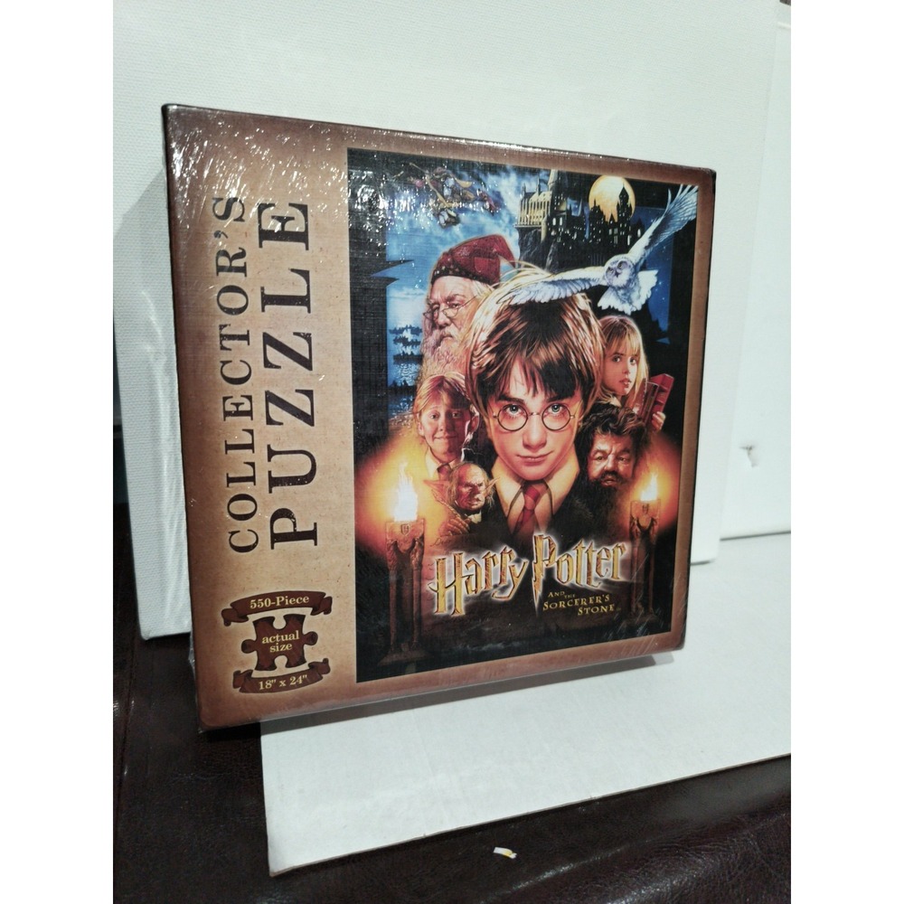 USAopoly Harry Potter & The Sorcerer's Stone Collector's Puzzle 550 Pieces New